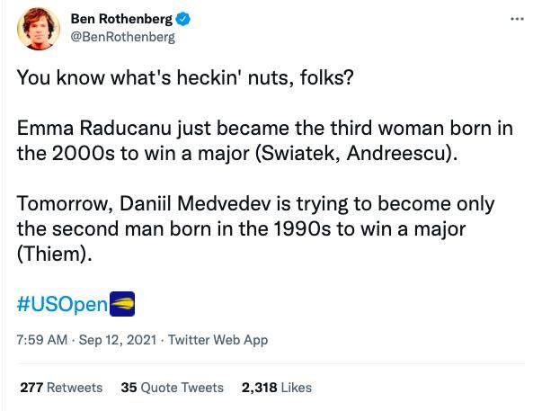 梅德维德夫加冕开启新篇章 2022属于“四小巨头”？